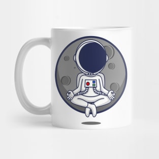 Astronaut lotus pose Mug